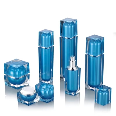 30G 50G Luxury Square Skin Care Container Акриловый косметический крем бутылка / бутылка