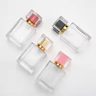 Стеклянные бутылки Парфюмерная упаковка Custom Mini 50Ml 30Ml пустые бутылки парфюмера