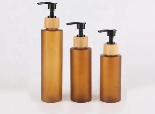 бутылки эфирного масла 200ml 24mm косметические Амбер стеклянные раздражают 24/410 3.4oz