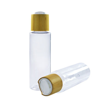 пластиковая косметика 200ml разливает 33mm по бутылкам опарникы 33/415 4 Oz стеклянные косметические с крышками BPA свободными