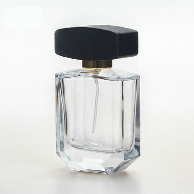 пустые стеклянные флаконы духов 30ml 28MM 28/400 квадратных деревянных крышек