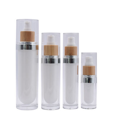косметика 40ml 100g безвоздушная стеклянная разливает увлажнители по бутылкам безвоздушные опарникы насоса приглаживают закрытие