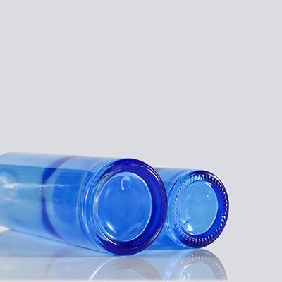 голубое эфирное масло 110ml разливает 37/415 37mm косметические стеклянные опарникы по бутылкам с крышками