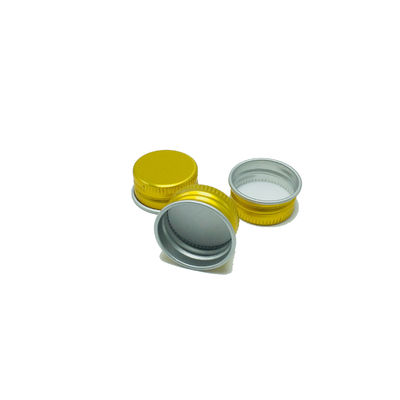 Золото 18mm 18/400 ODM закрытия крышки бутылки верхнего закрытия диска ровных
