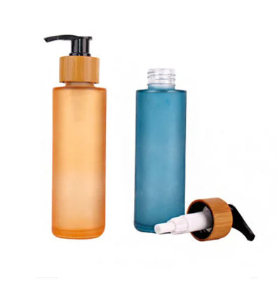 Опарникы бутылок 4 Oz 120ml 500ml 10in пластиковые косметические с крышками ссыпают 63mm