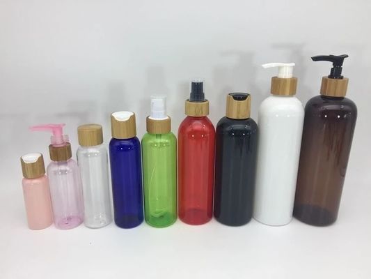 Опарникы бутылок 4 Oz 120ml 500ml 10in пластиковые косметические с крышками ссыпают 63mm
