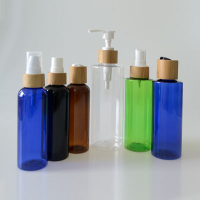 Опарникы бутылок 4 Oz 120ml 500ml 10in пластиковые косметические с крышками ссыпают 63mm