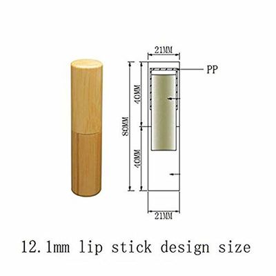 трубки Eco дружелюбные Chapstick контейнера трубки губной помады 5g 5ml 21mm